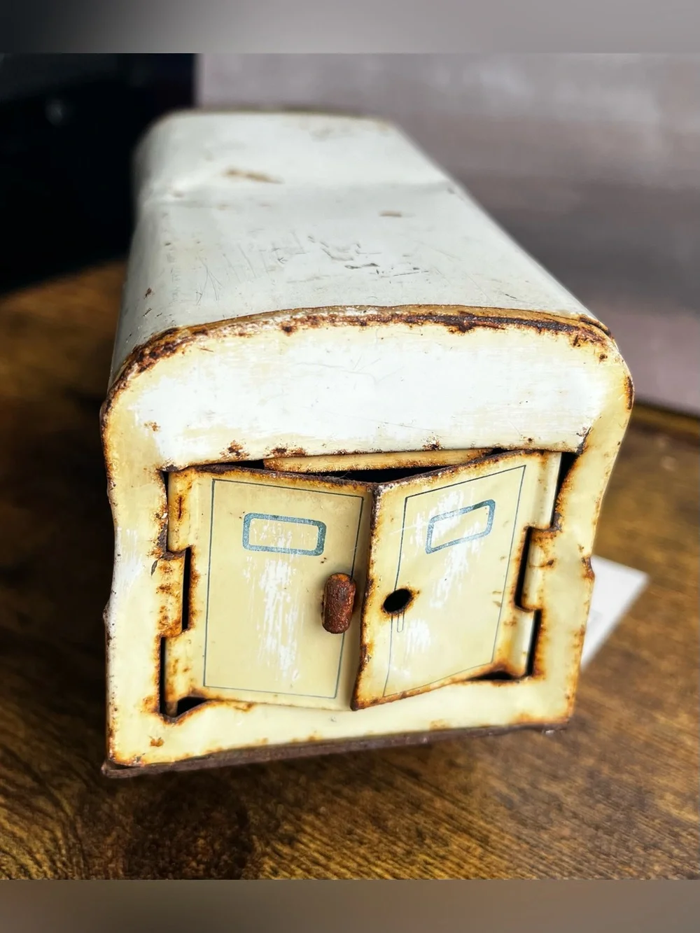 Vintage 50s/60s Tin Litho Toy Ambulance